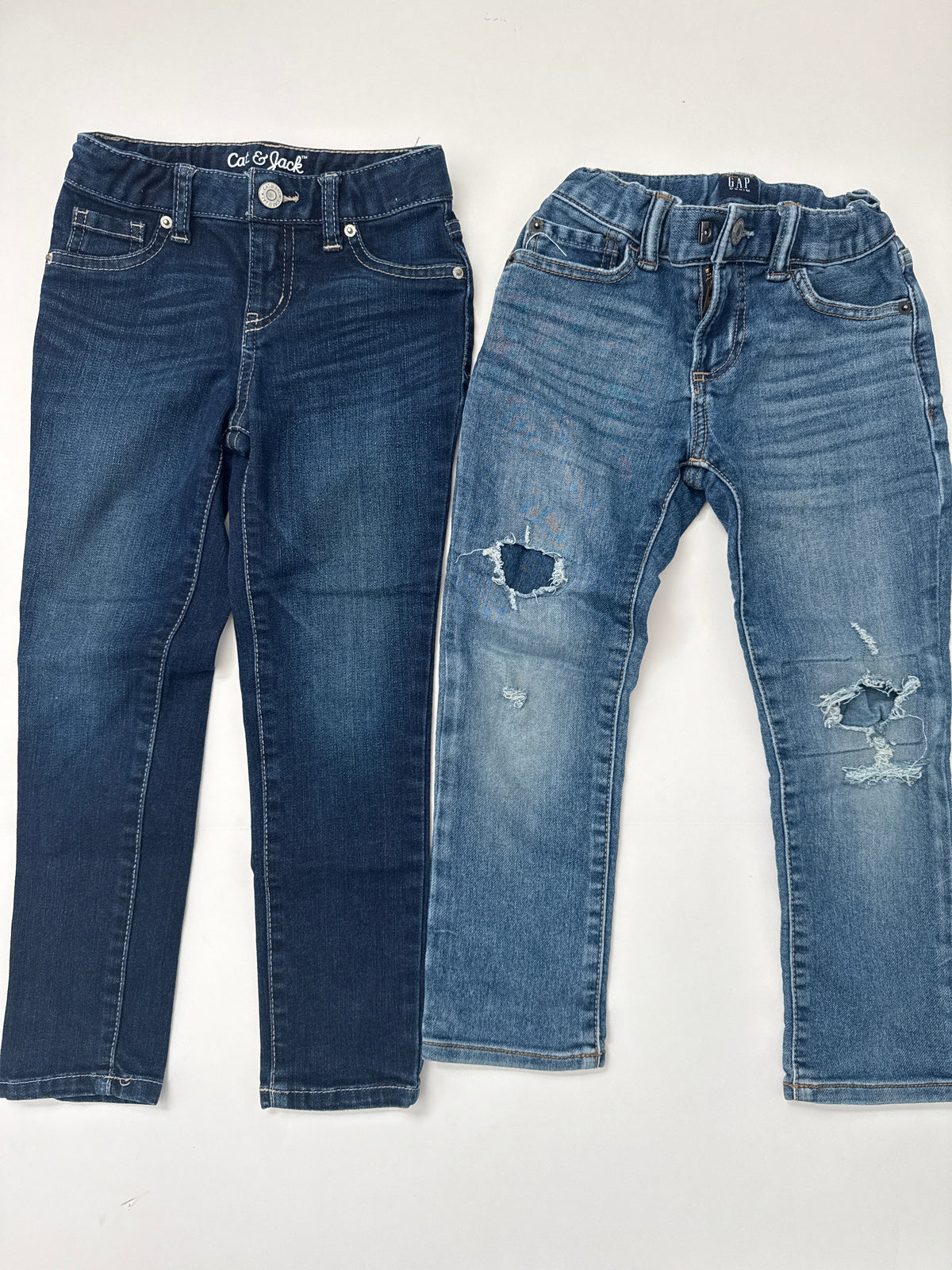 #64 Girls Adjustable Jean Set Size 5