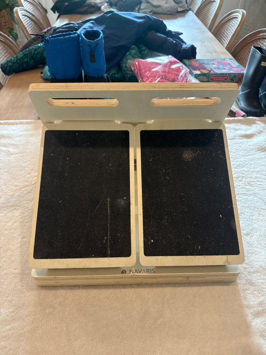 #81 Foot ramp- for tight calves- we used to stretch our daughters Achilles (toe walking) it was super helpful