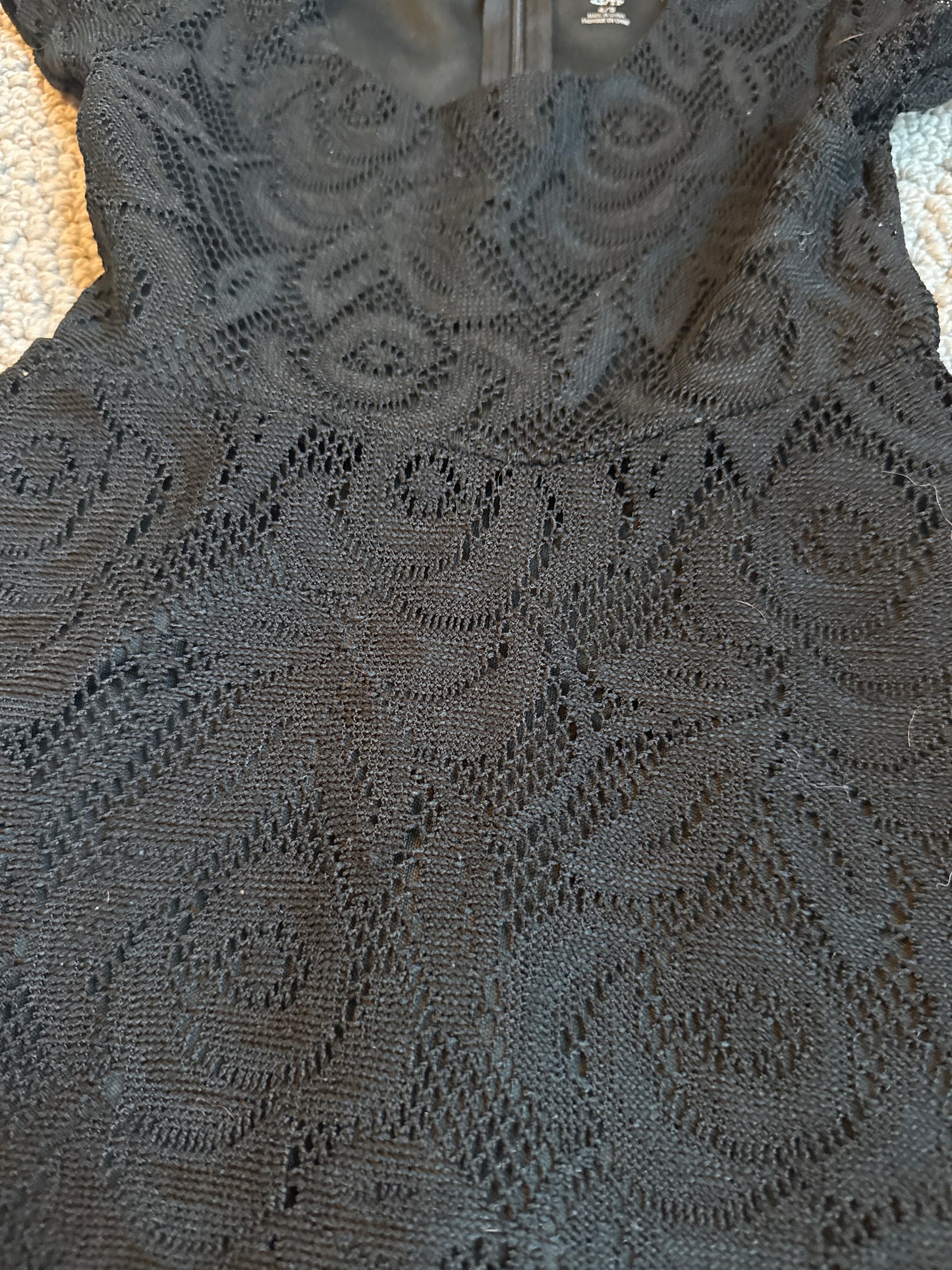 Seller 8 - Cherokee girls XS (4-5) black lace dress