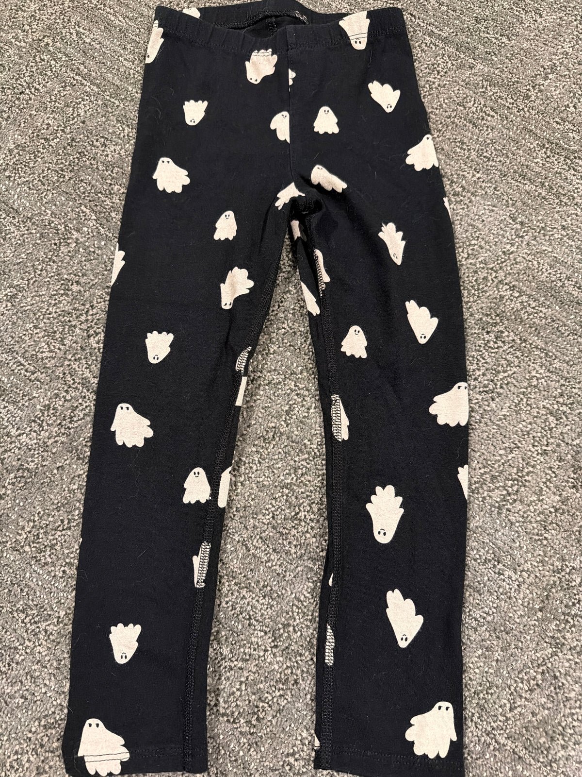 #133 cat & jack ghost leggings 4T