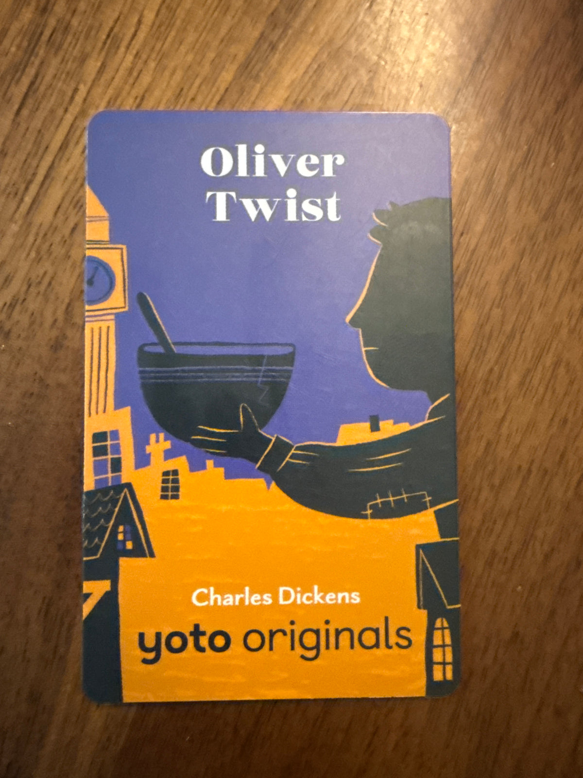 Seller #152 - Oliver Twist yoto card