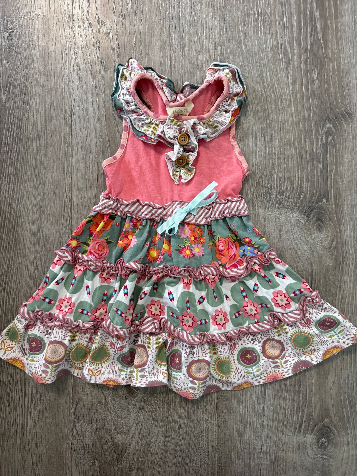 #149 Girls Matilda Jane racer back dress
