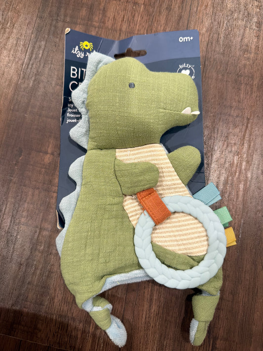 #107- nwt- Itzy Ritzy Bitzy Crinkle croc baby toy