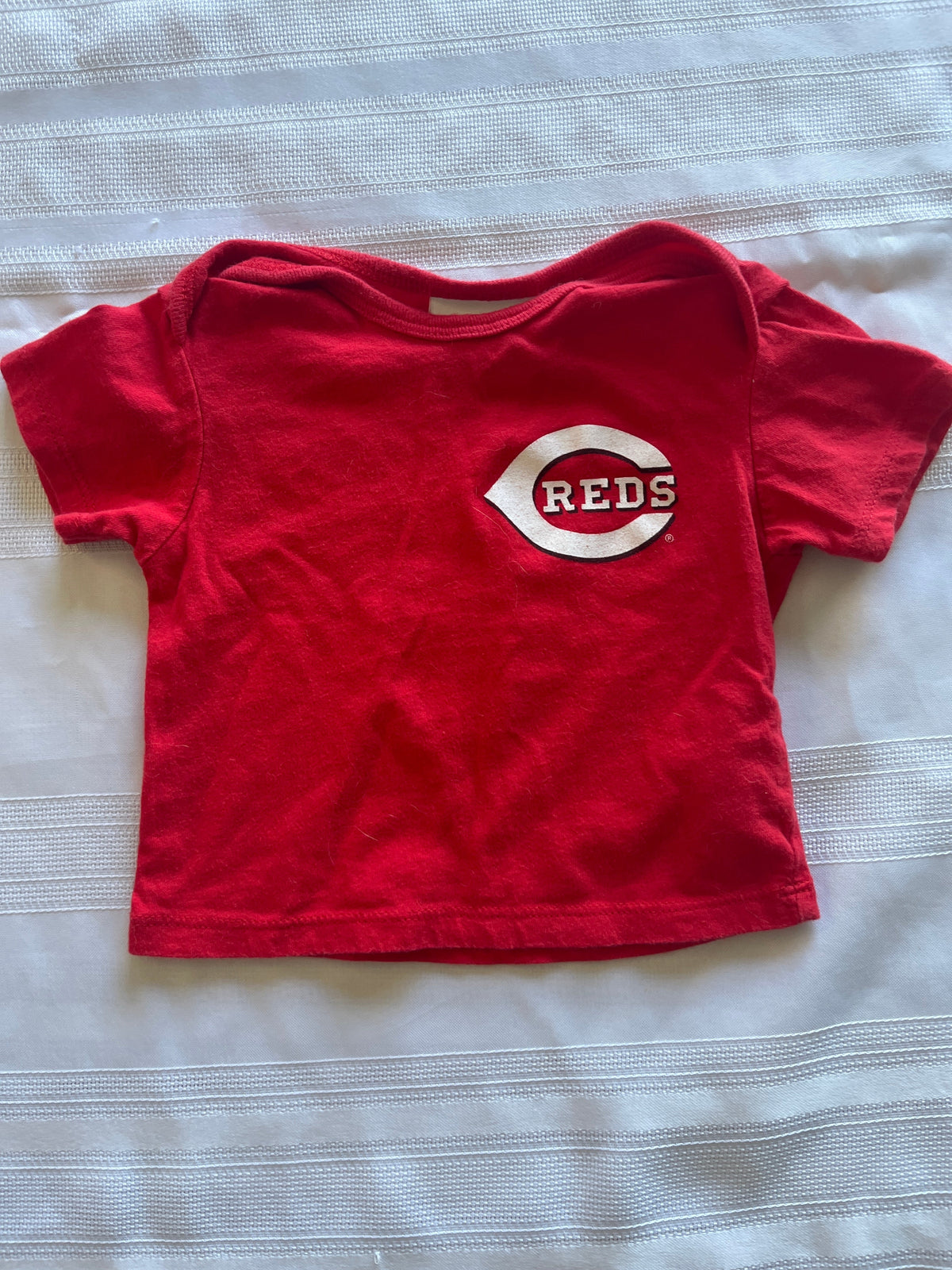 #43 Boys 3-6 months vintage Votto jersey EUC