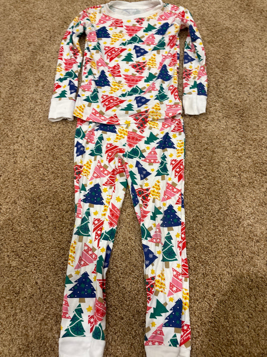 #47, girls size 6, Old Navy holiday tree pajamas