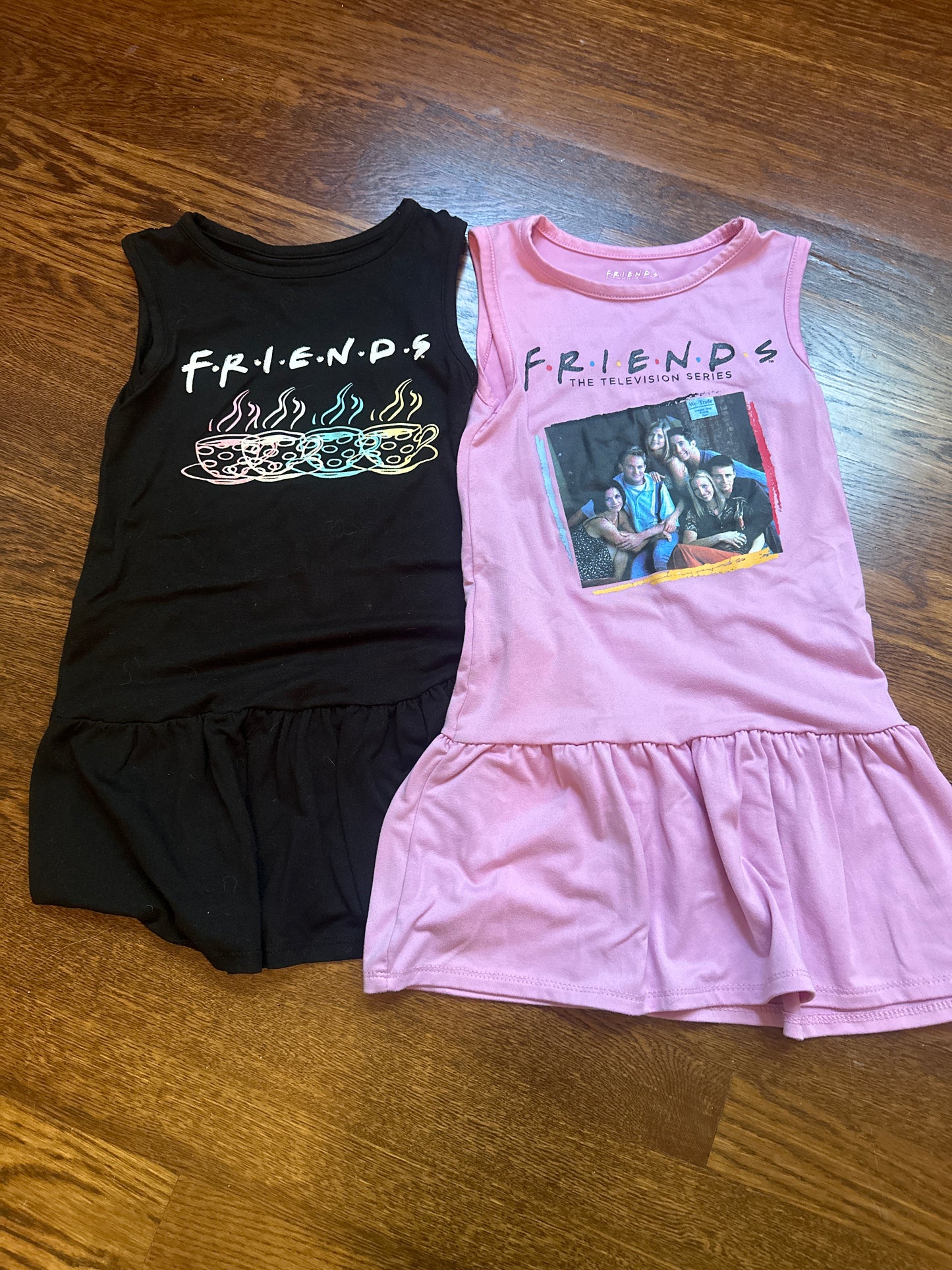 Girls 4/5 Friends sleeveless dresses