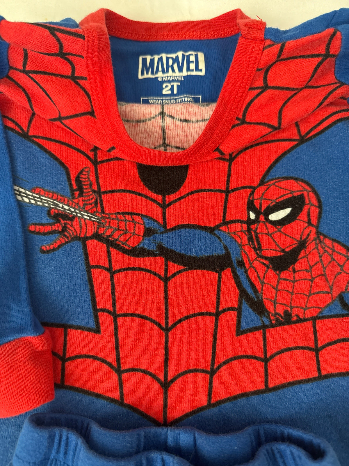 Seller # 19 Marvel Spiderman Pajamas 2 Piece Long Sleeve and Pants 2T