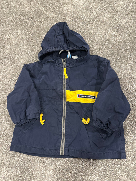 #130 Gymboree Boys Sz 3T Navy Jacket