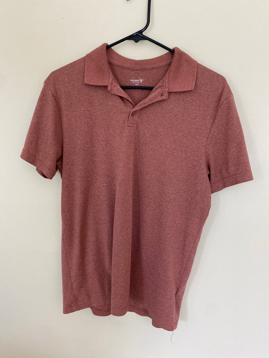 #14-Old navy active rust polo (Small)