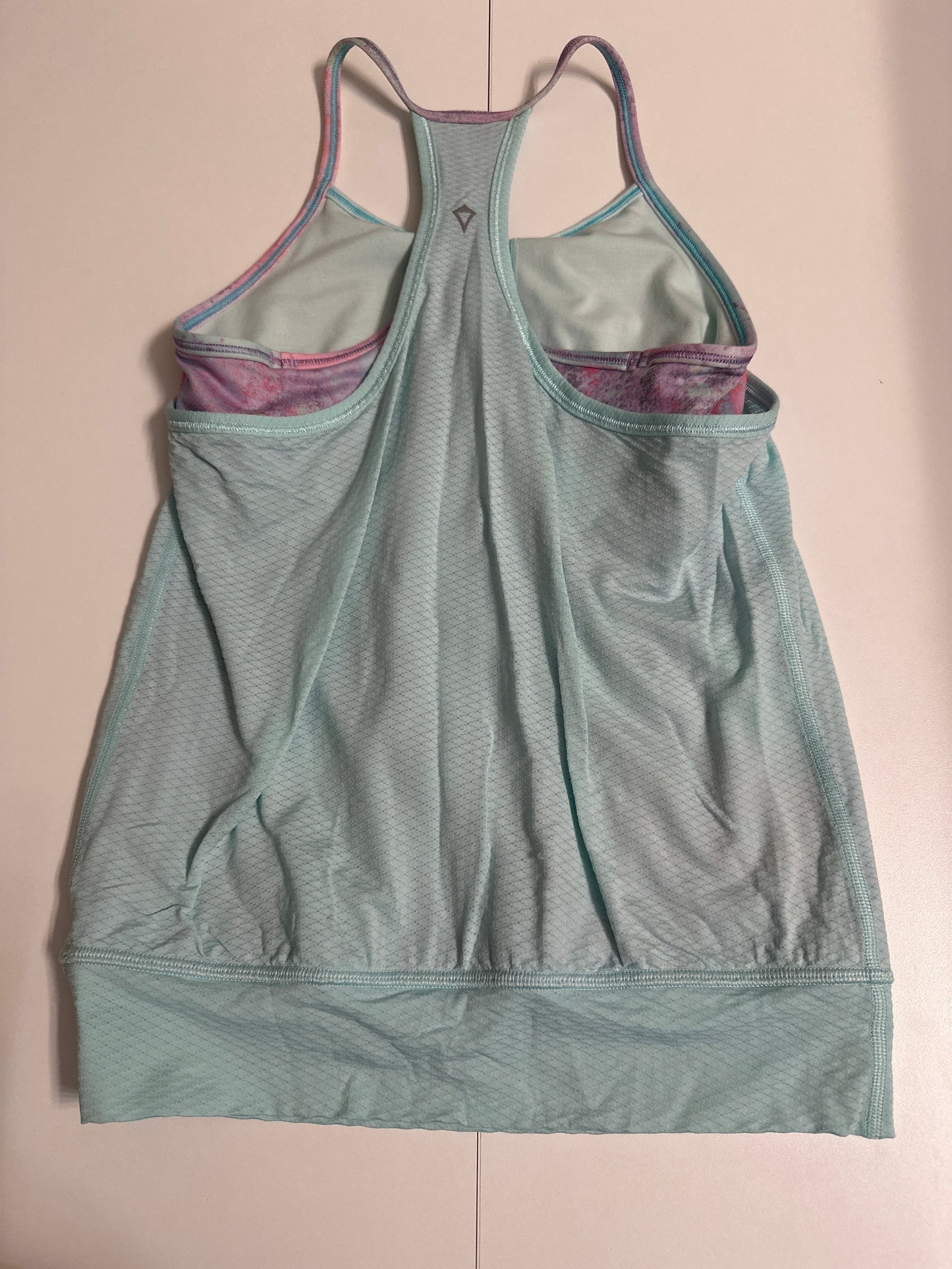 #133 Ivivva Lululemon for Girls Sz 8 Tank Top with Sports Bra