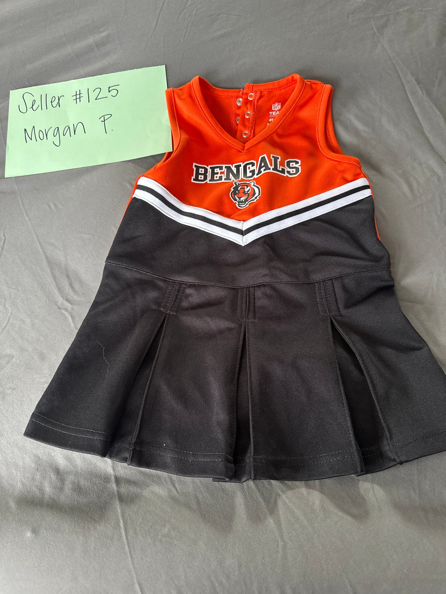 Seller 125, Bengals 4t cheer dress