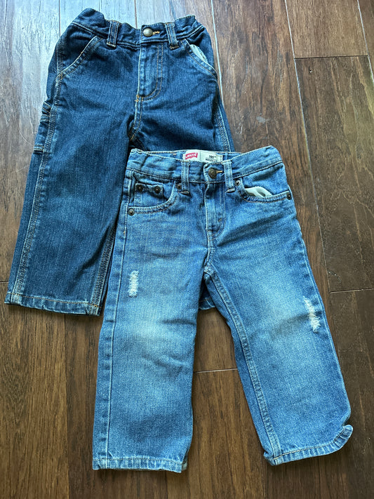 73b 2 pair 18m jeans