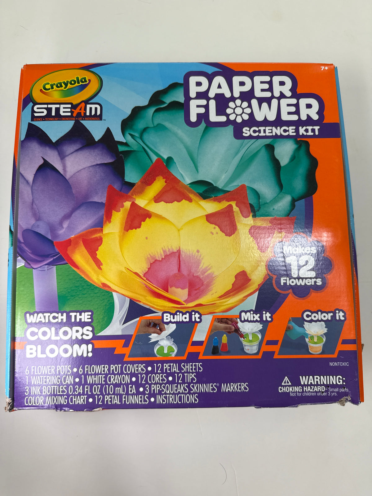 #64 Crayola Paper Flower Kit (New)
