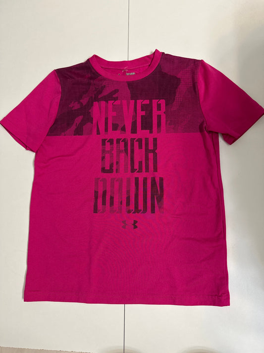 #133 Girls Under Armour Youth Small Shirt