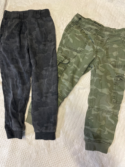 Seller #57 4t camouflage cargo pants and sweatpants