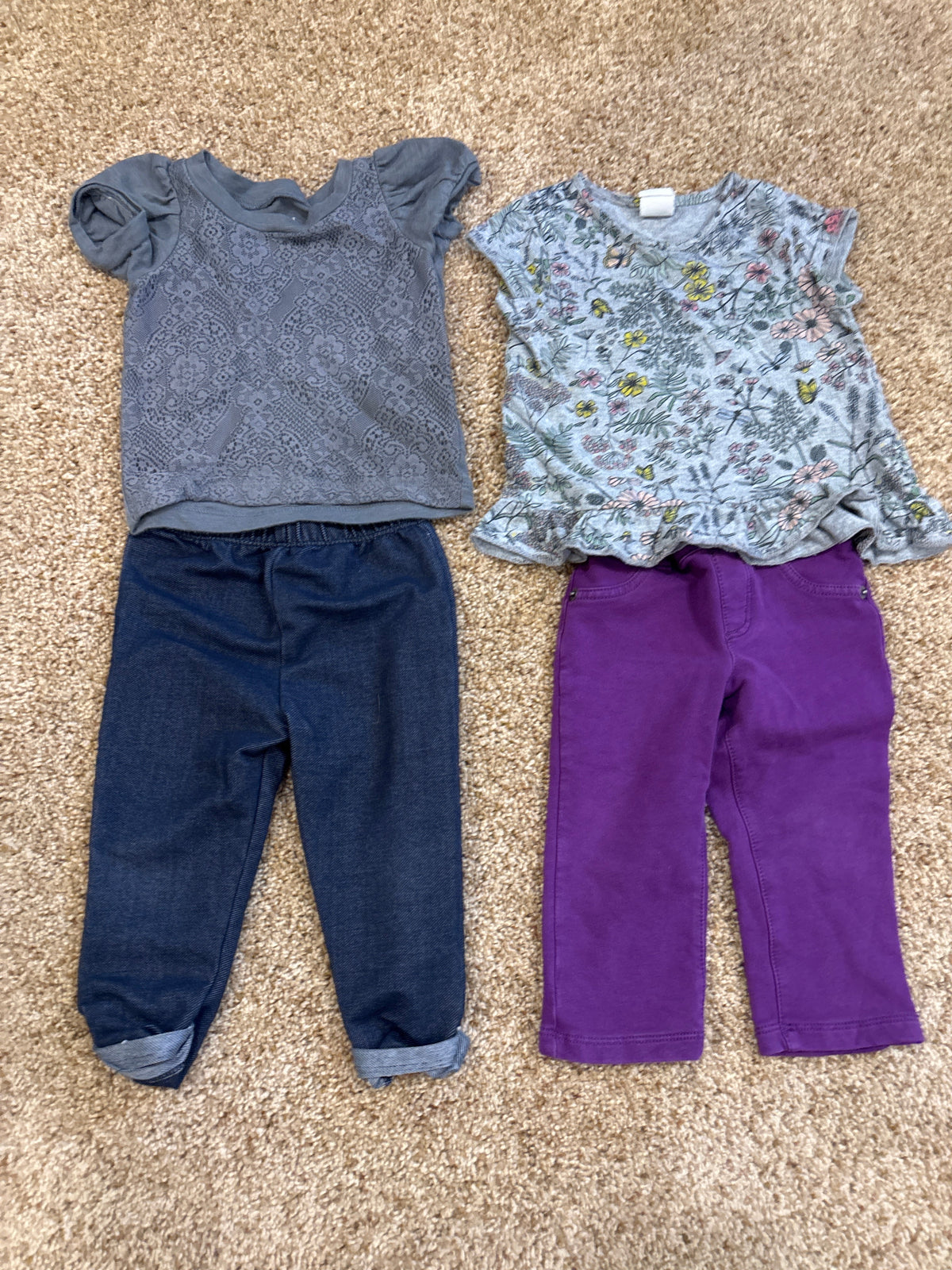 #47 girls 12mo outfit bundle