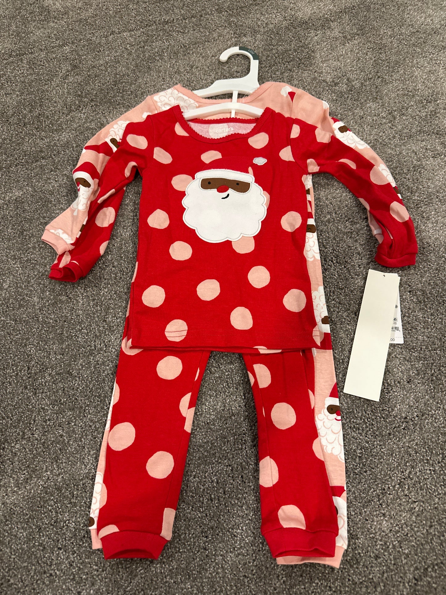 #133 Carters New Sz 18 months pajamas