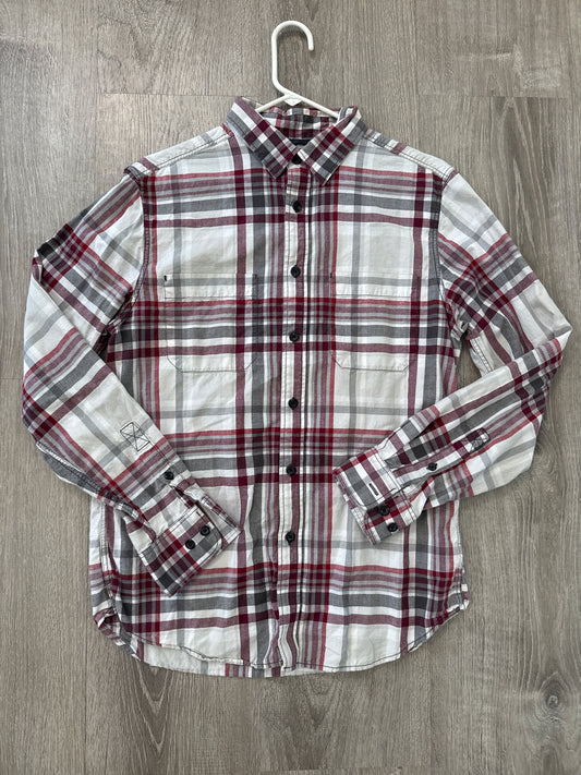 #149 Men’s M Mossimo plaid button down