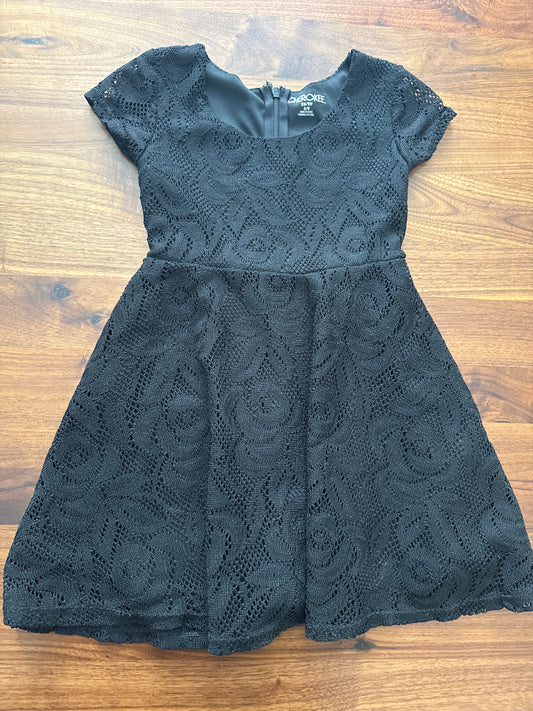 Seller 179 - Girls Cherokee 4/5 (XS) black dress
