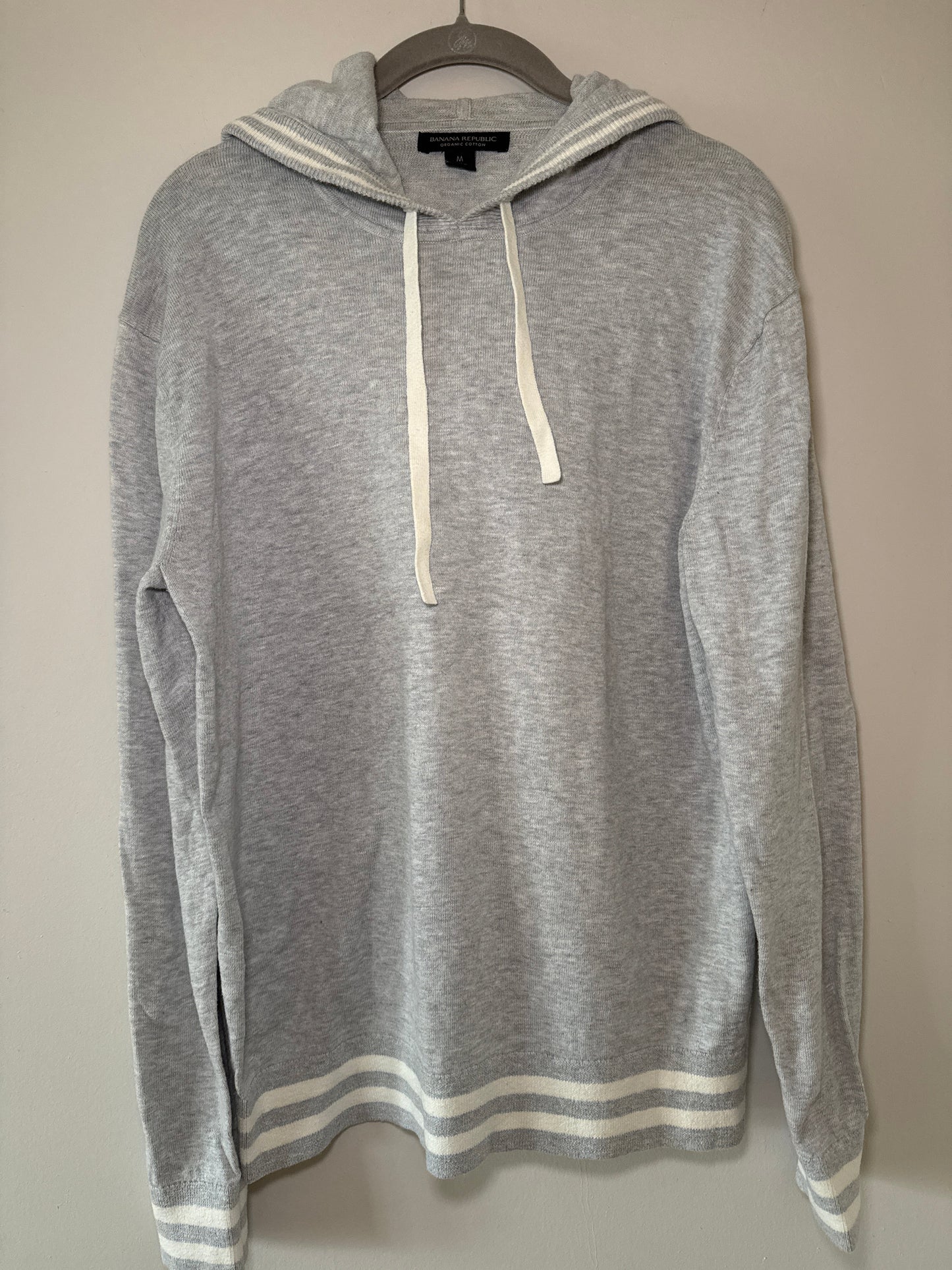 Seller #127 Men's Banana Republic hooded sweater size medium