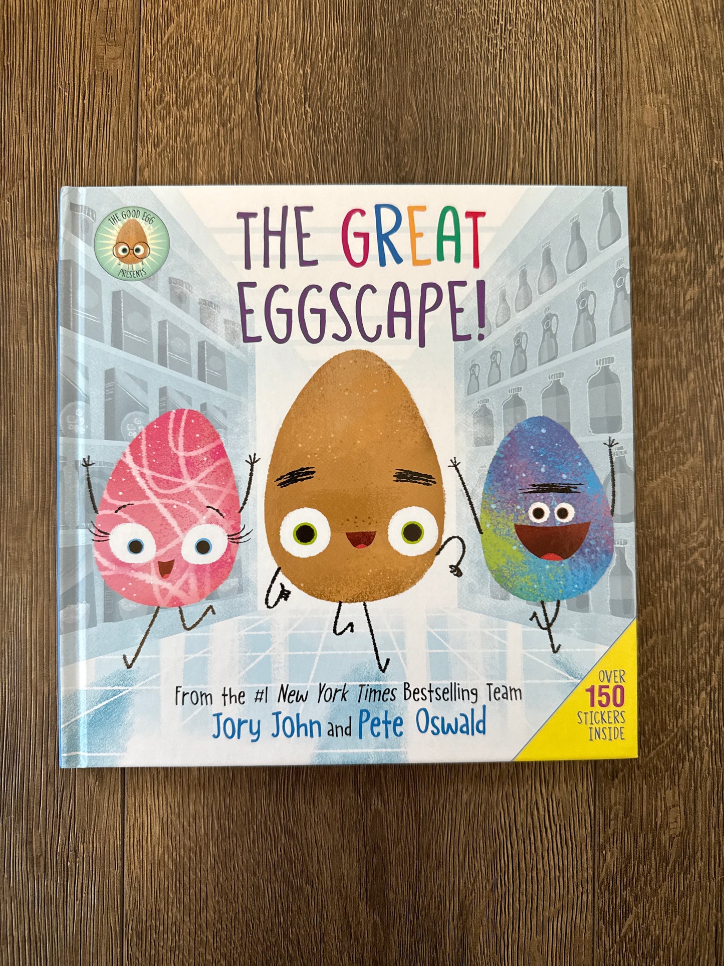 #173 The Great Eggscape hardcover book *NEW*