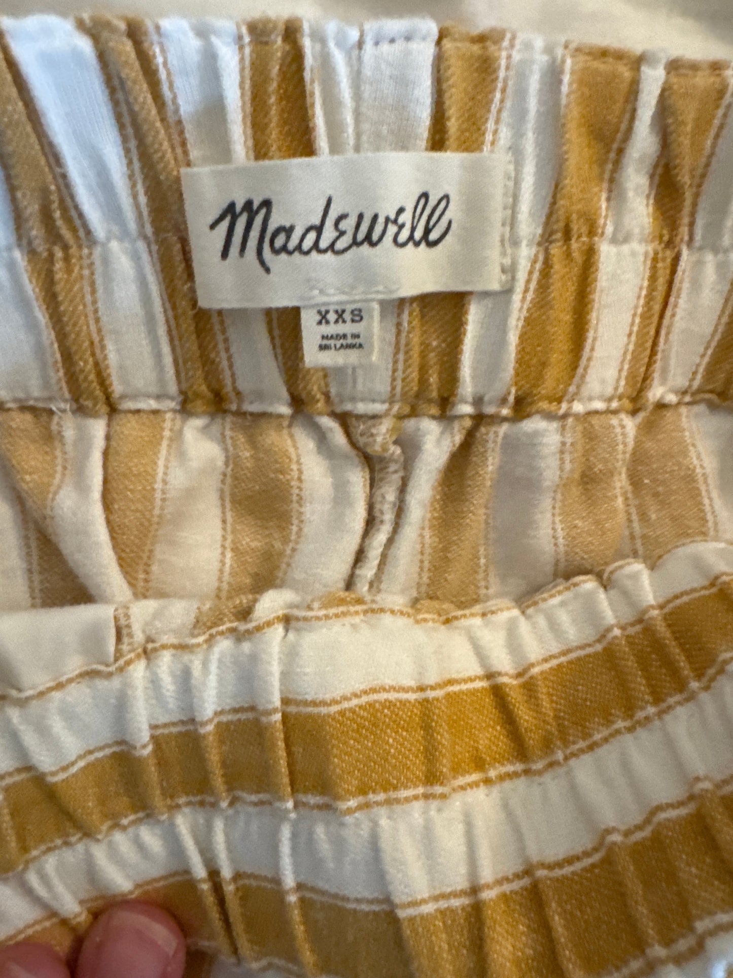 Seller #127 Madewell  Striped Pant Women's Size XXS