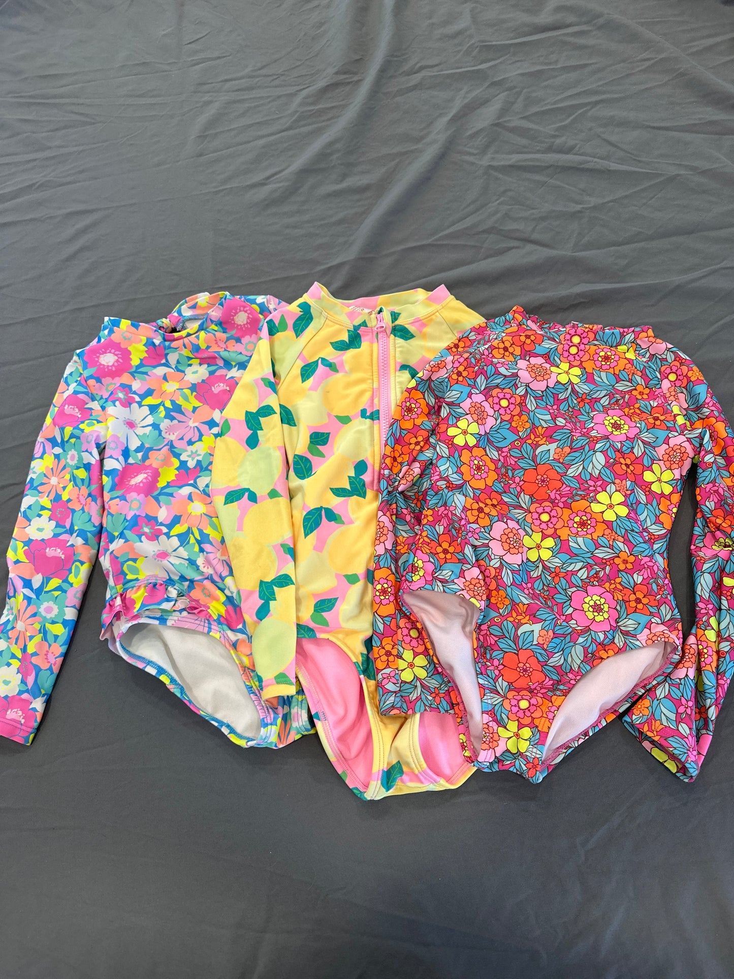 Seller 125, girls 4/5 long sleeve cat and Jack swim