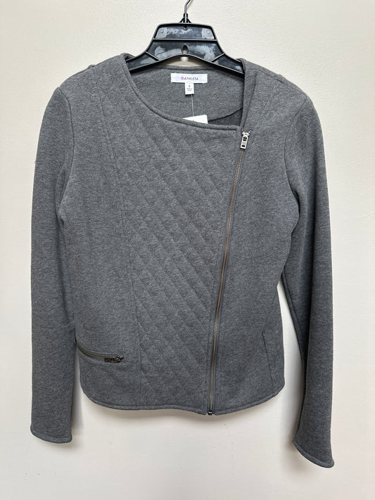#133 Athleta Charcoal Sz Small Zipper Jacket Blazer