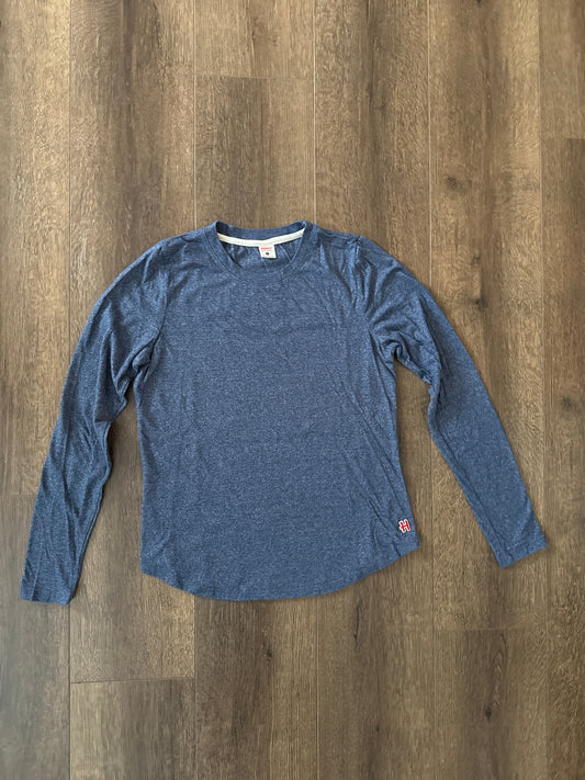 #173-reduced HOMAGE women's long sleeve T size S, blue