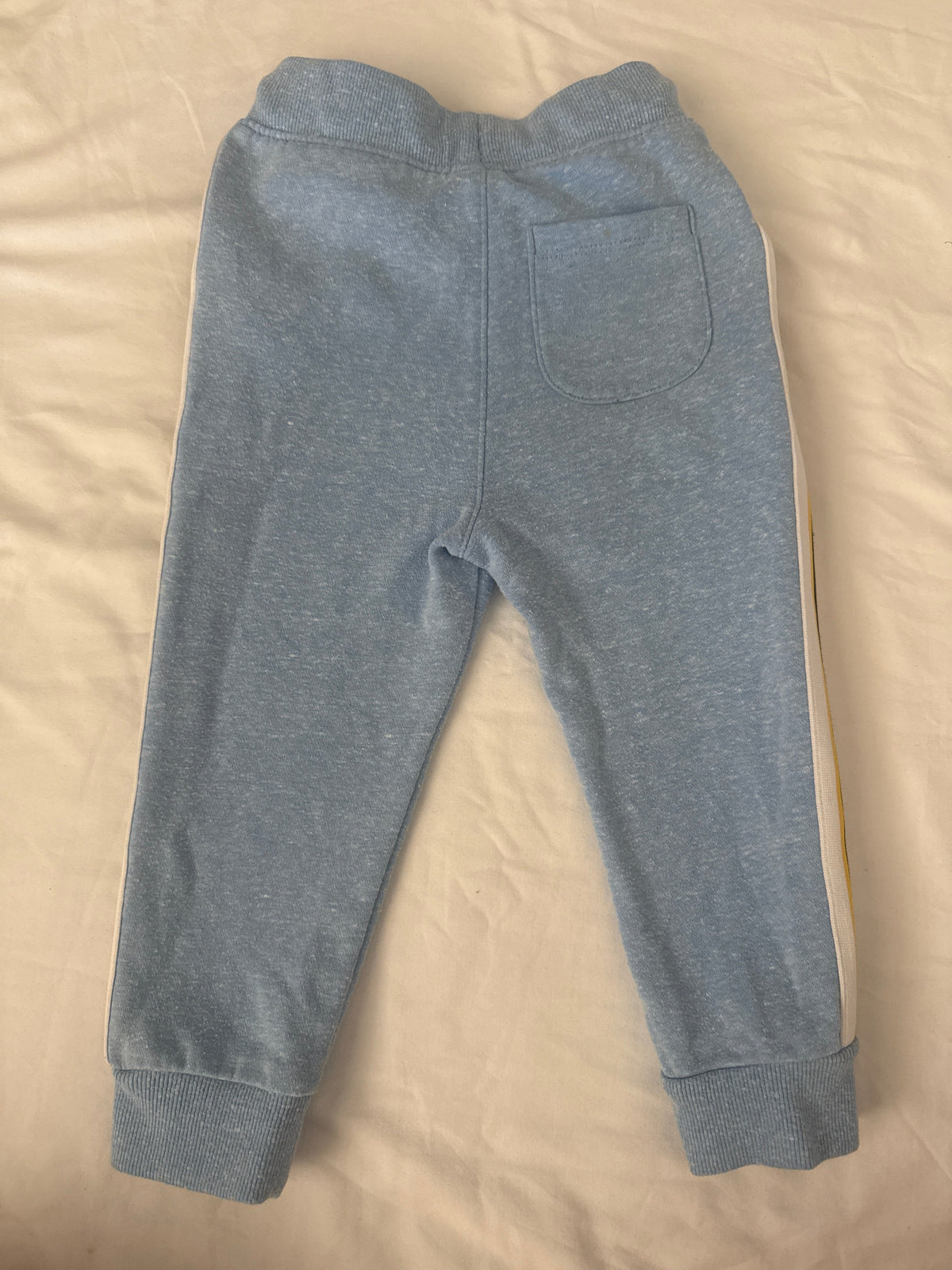 Seller # 19 Old Navy Joggers with white, navy and yellow stripe on the sides Boys 2T
