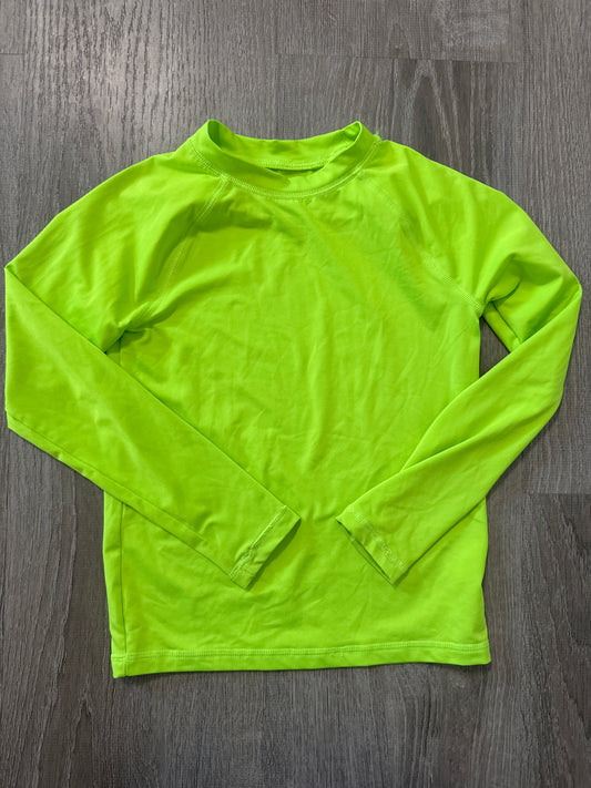 #149 Boys size 6/7 cat and jack rash guard swim top