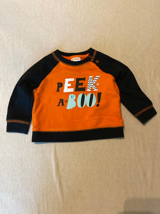 Seller #86 Halloween sweatshirt (6-9 month)