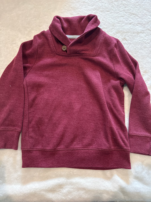 #81 Boys 5 oldnavy maroon sweater