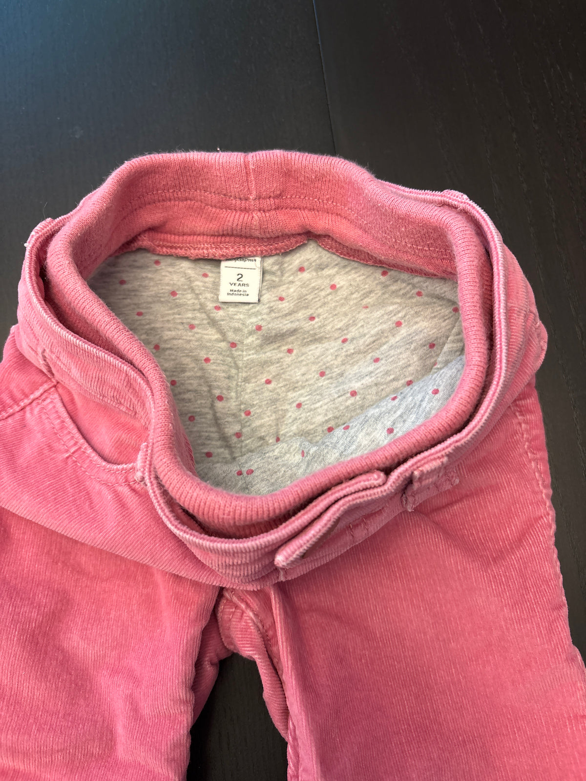 #166 girls babyGap 2yrs corduroy pants
