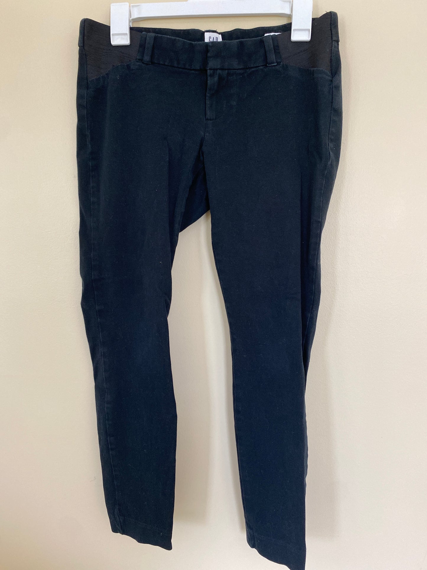 Seller #14-Gap black maternity side panel skinny dress pants (4)