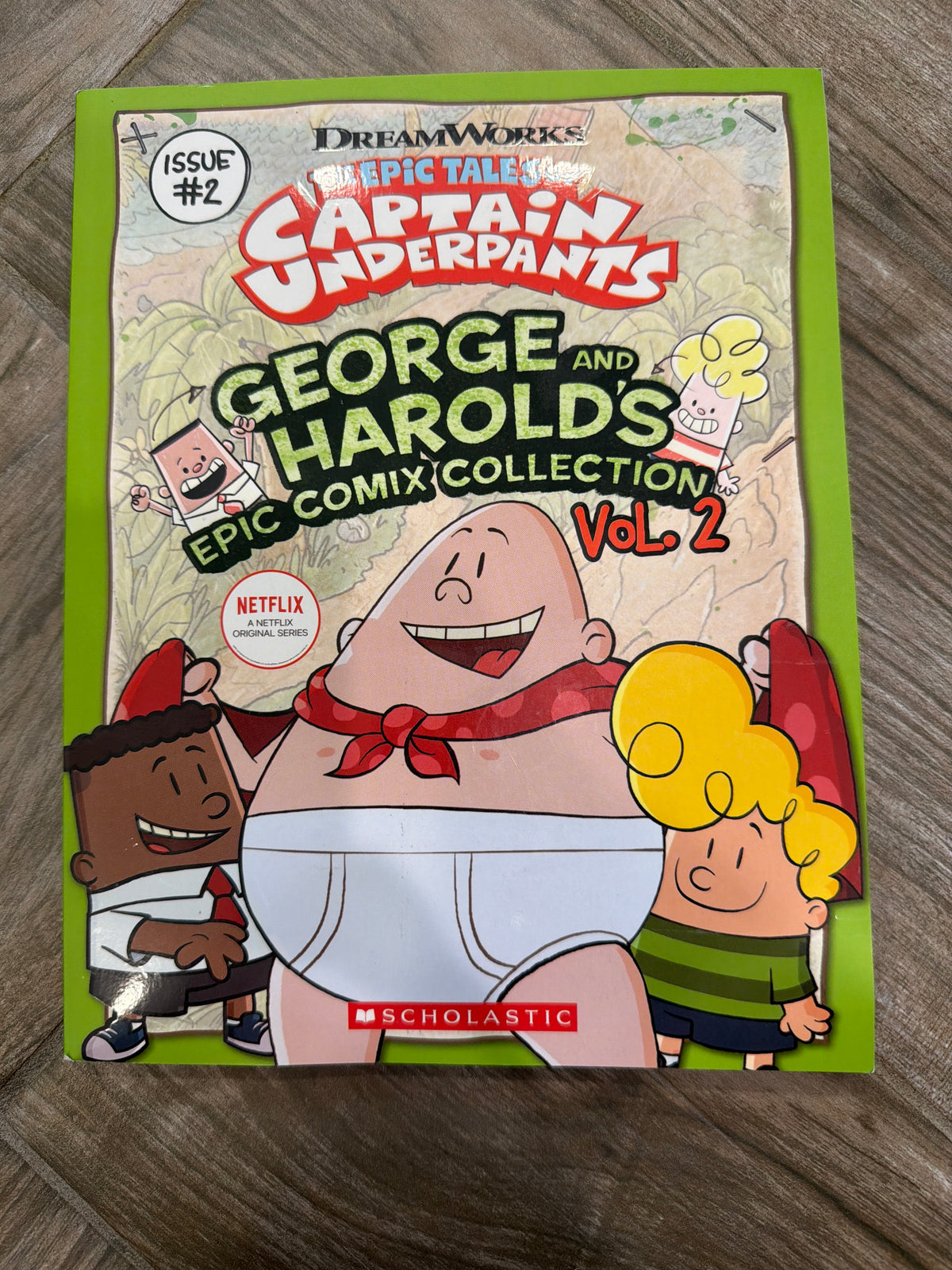 #198 New Captain underpants book
