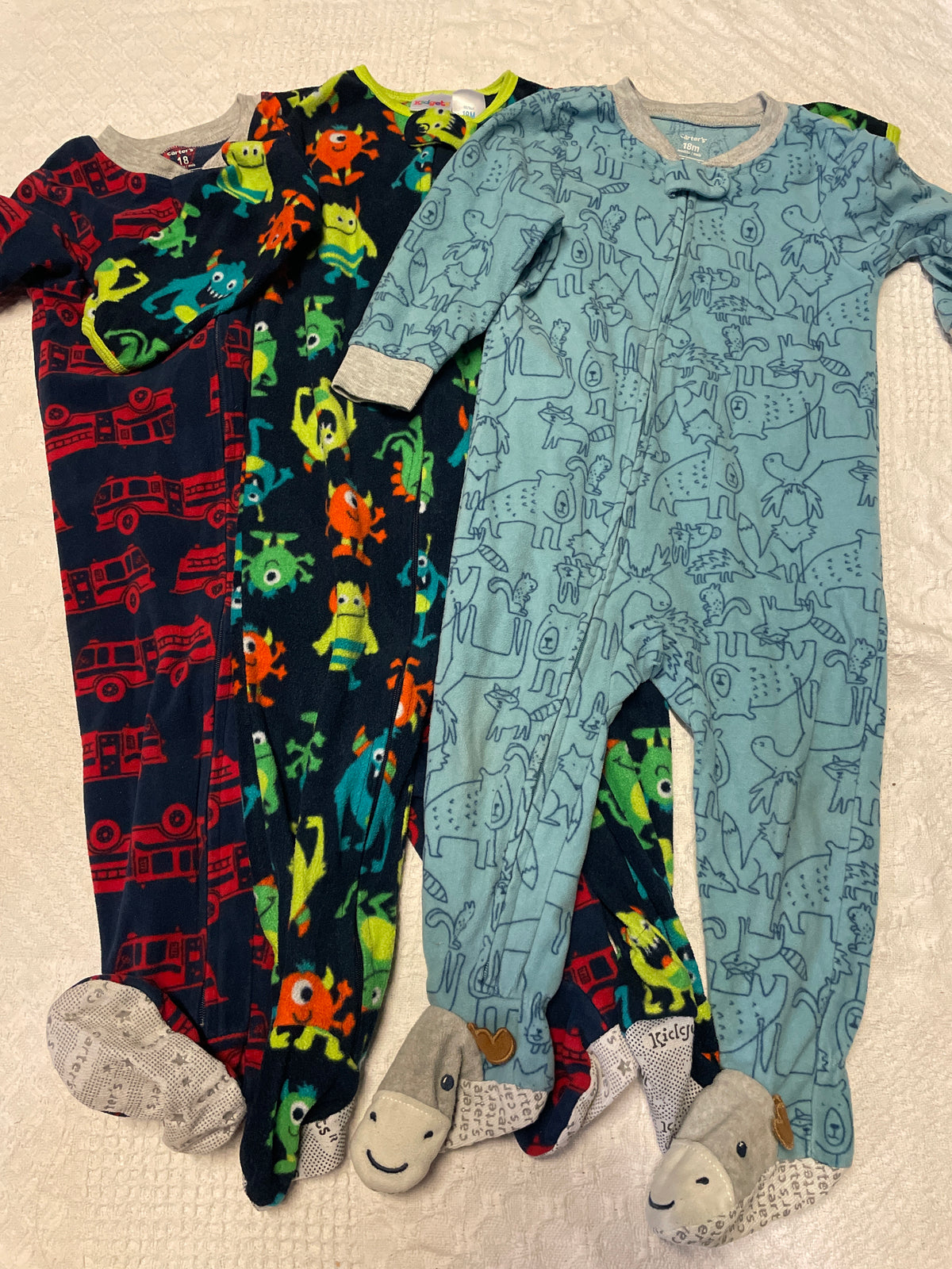 Seller #57 Boys 18month fleece pajamas