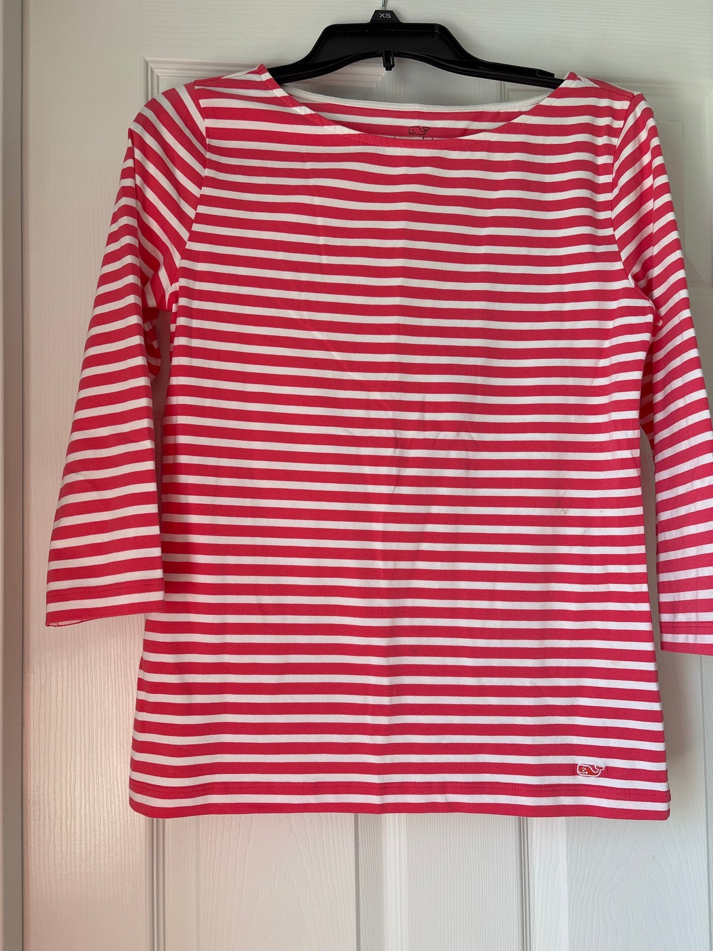 Seller #62 Women's Vineyard Vines pink striped top sz small