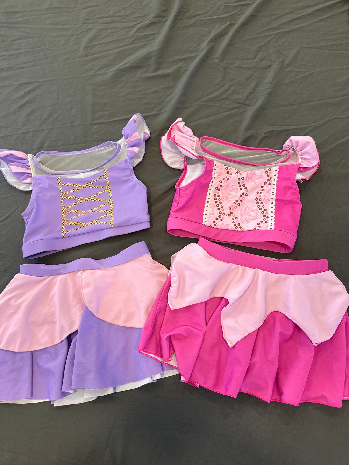 Seller 125. Girls 5/6 Disney inspired swim