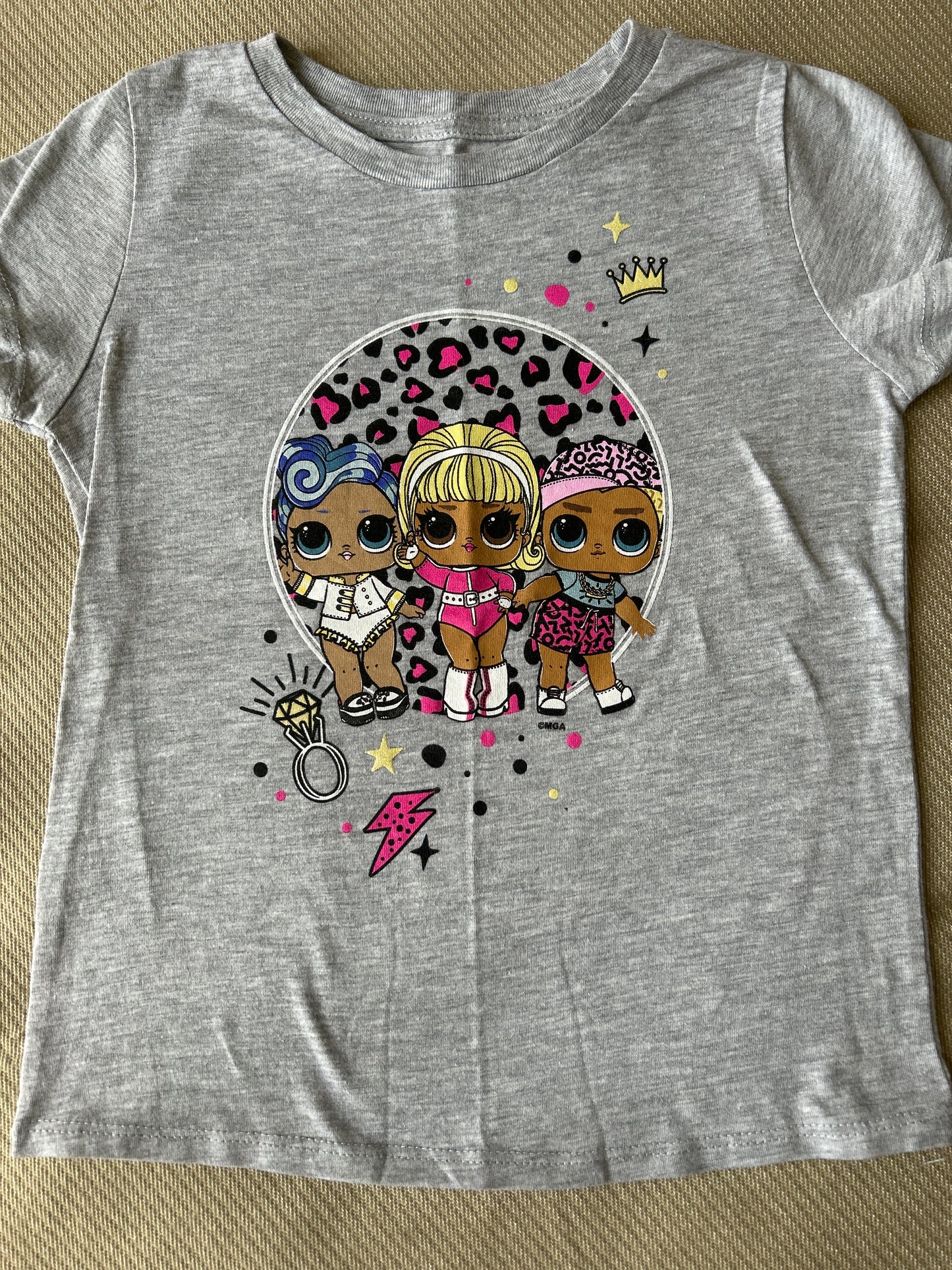 LOL Doll Girls T-Shirt Bundle/Size 6