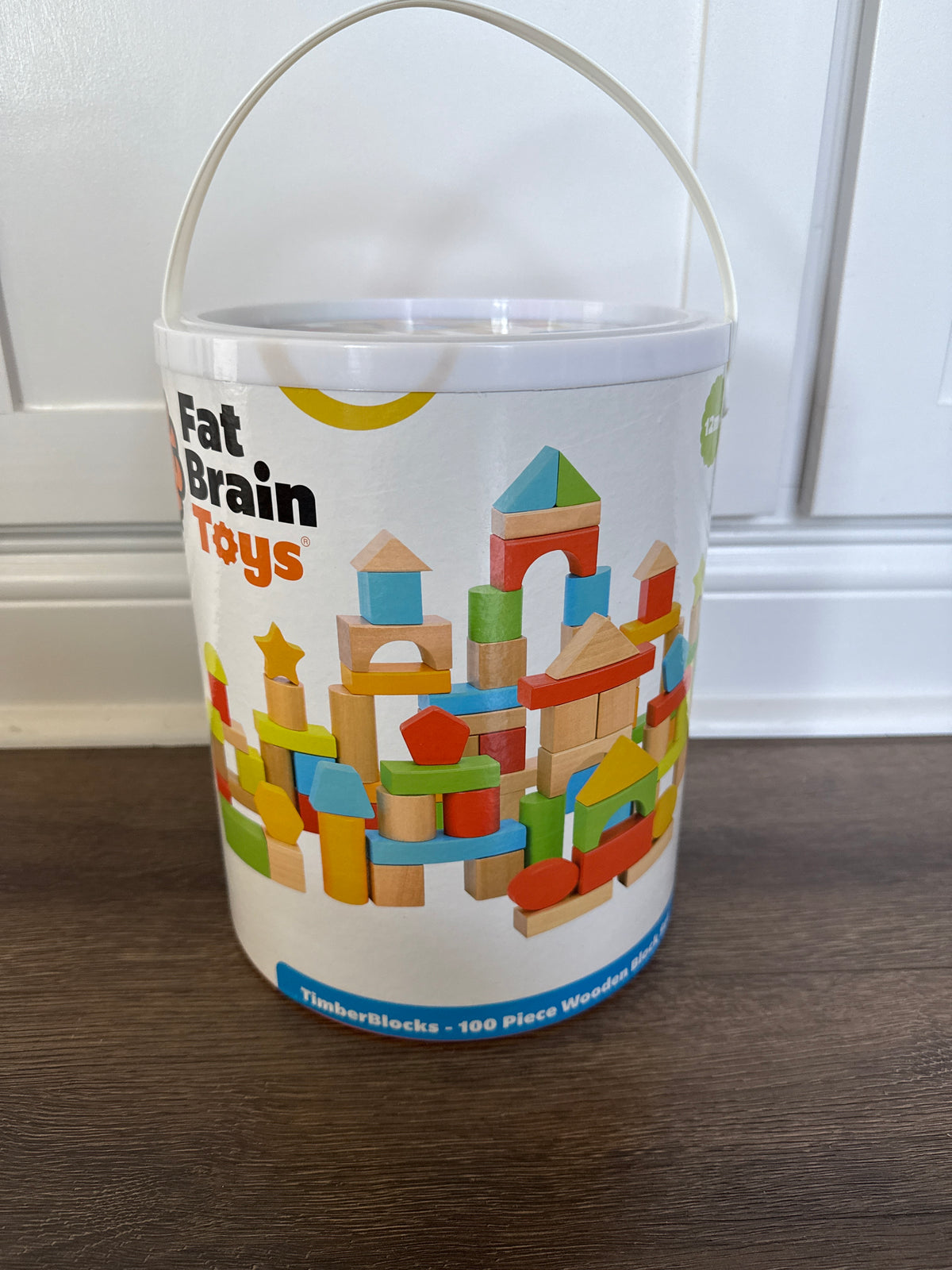 #173 Fat Brain Toys TimberBlocks #100 pieces