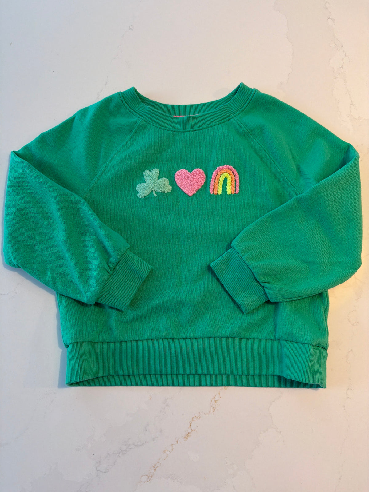 #133 girls cat & jack XS 4/5 sweatshirt