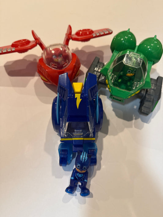 Seller #216, PJ Masks 3-in-1 Combiner Jet Toy Set