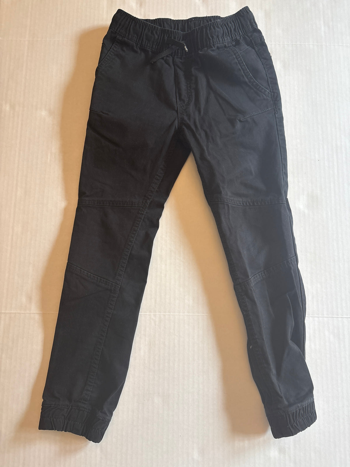 Seller 118 VGUC Boys Wonder Nation Black chino joggers Size 6/7