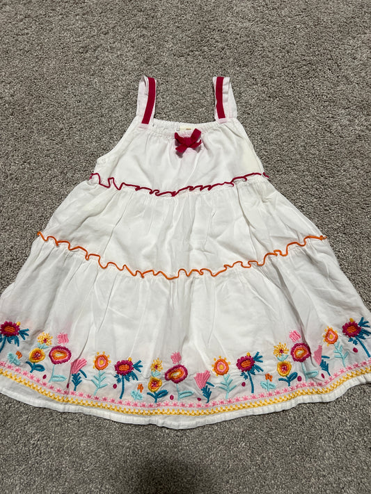 Disney It’s A Small World Embroidered Dress 2T