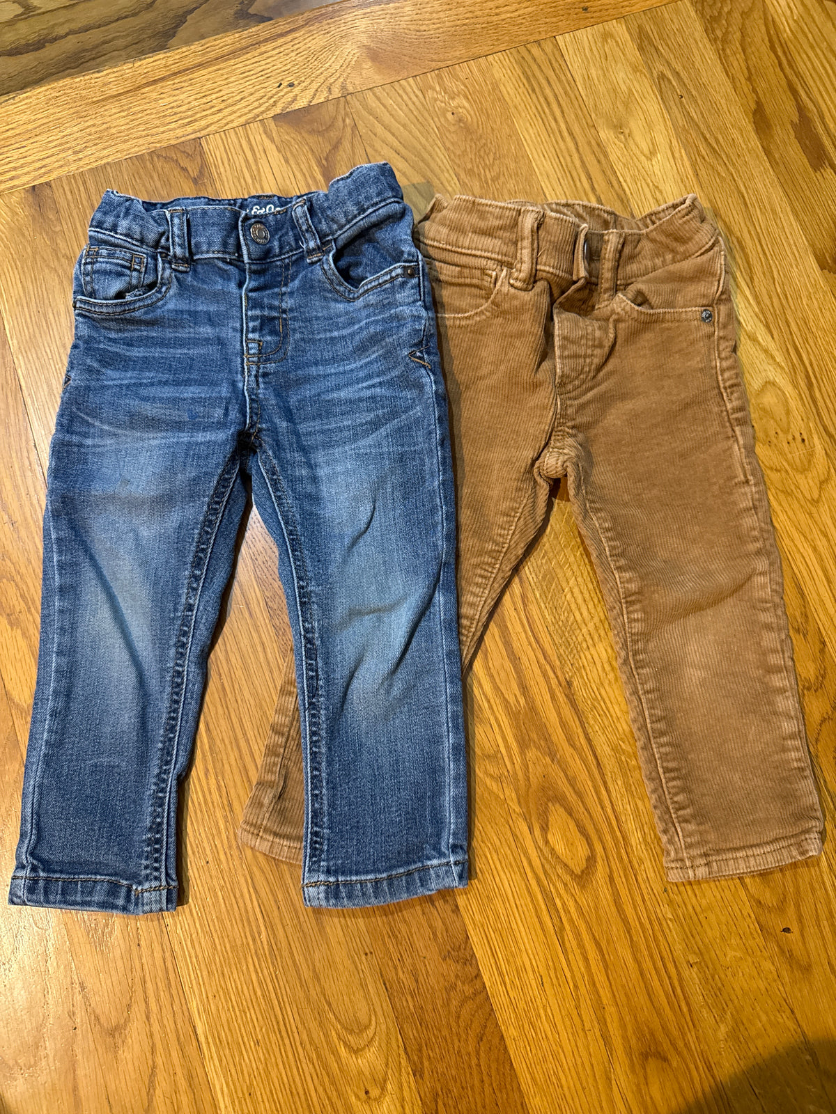 Seller # 152 - boys 2T adjustable waist jeans & corduroys