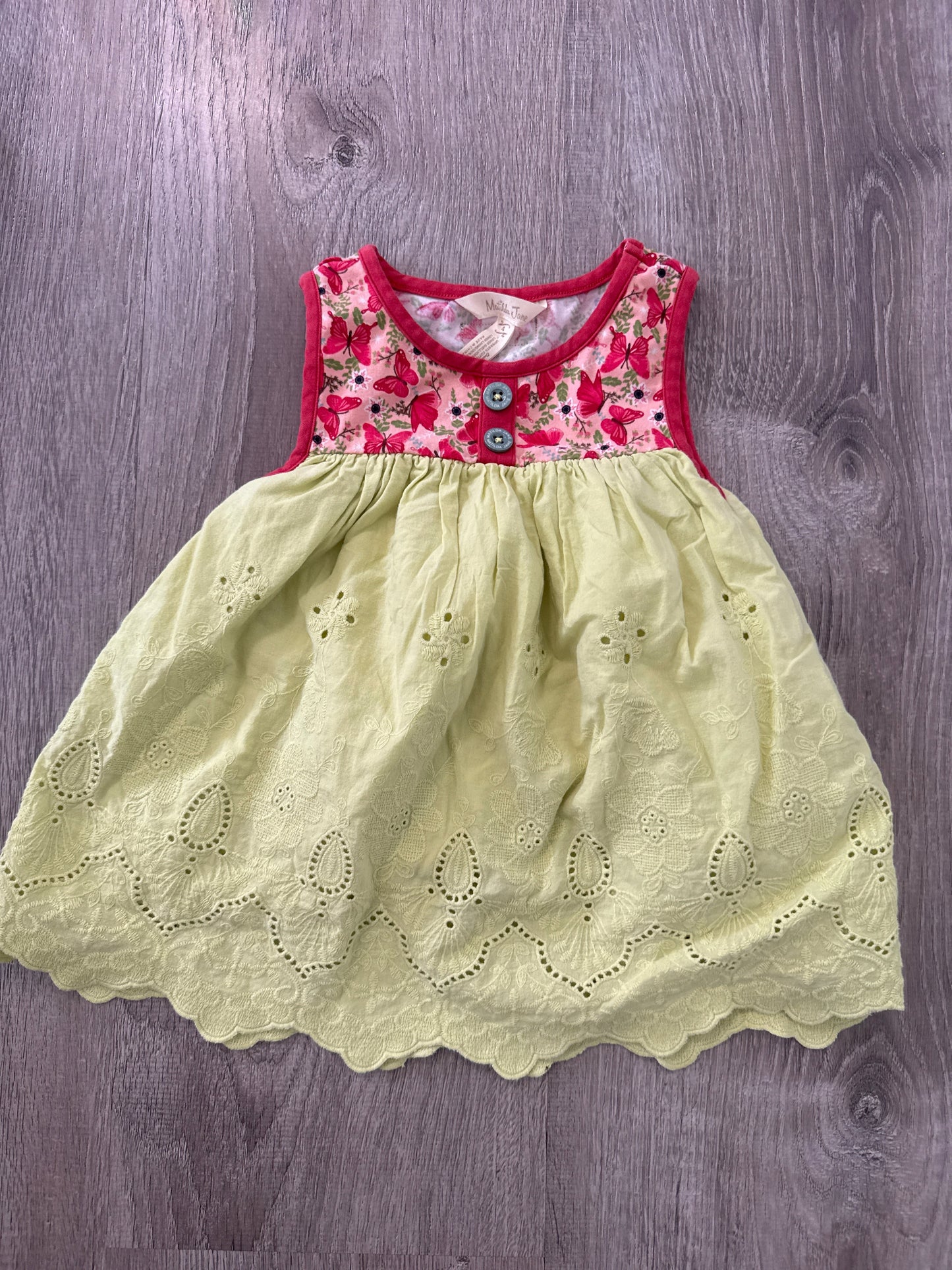 #149 Girls Size 4 Matilda Jane butterfly top