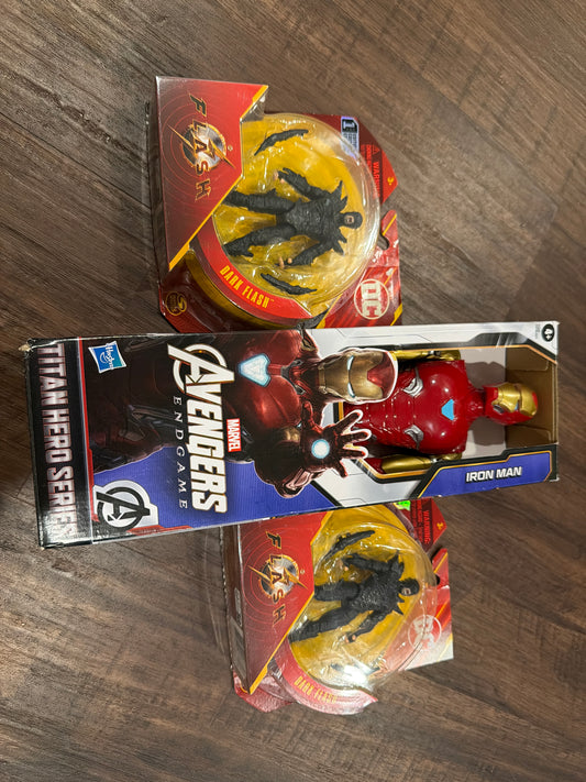 #107 Avengers and DC action figures