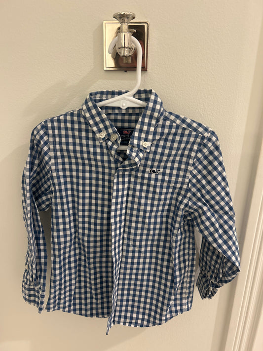 Seller #60, Boy's Vineyard Vines Button Up, Size 3T