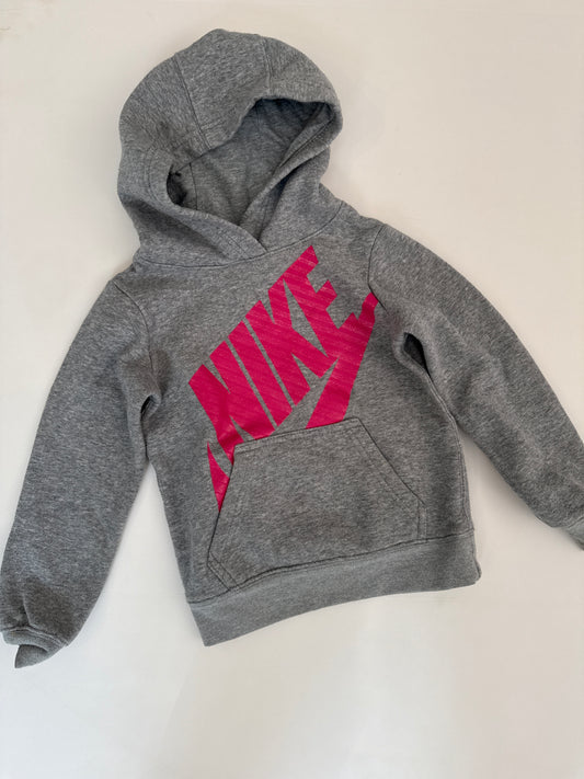 #96 Girls Nike Sparkle Pink Hoodie 4T